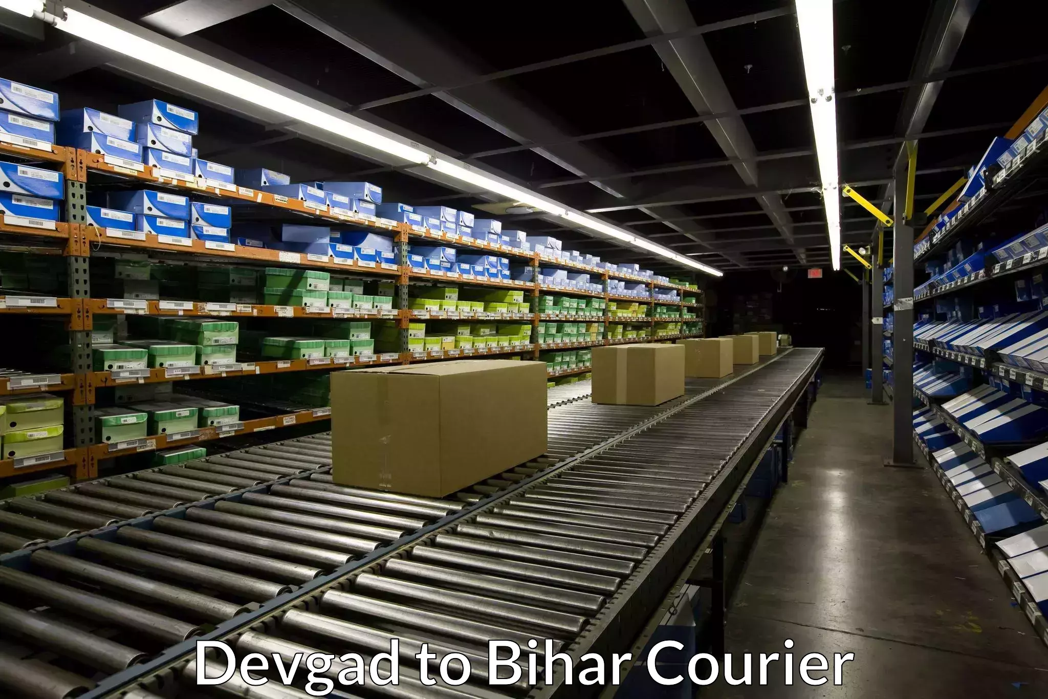 Courier rate comparison Devgad to Bharwara