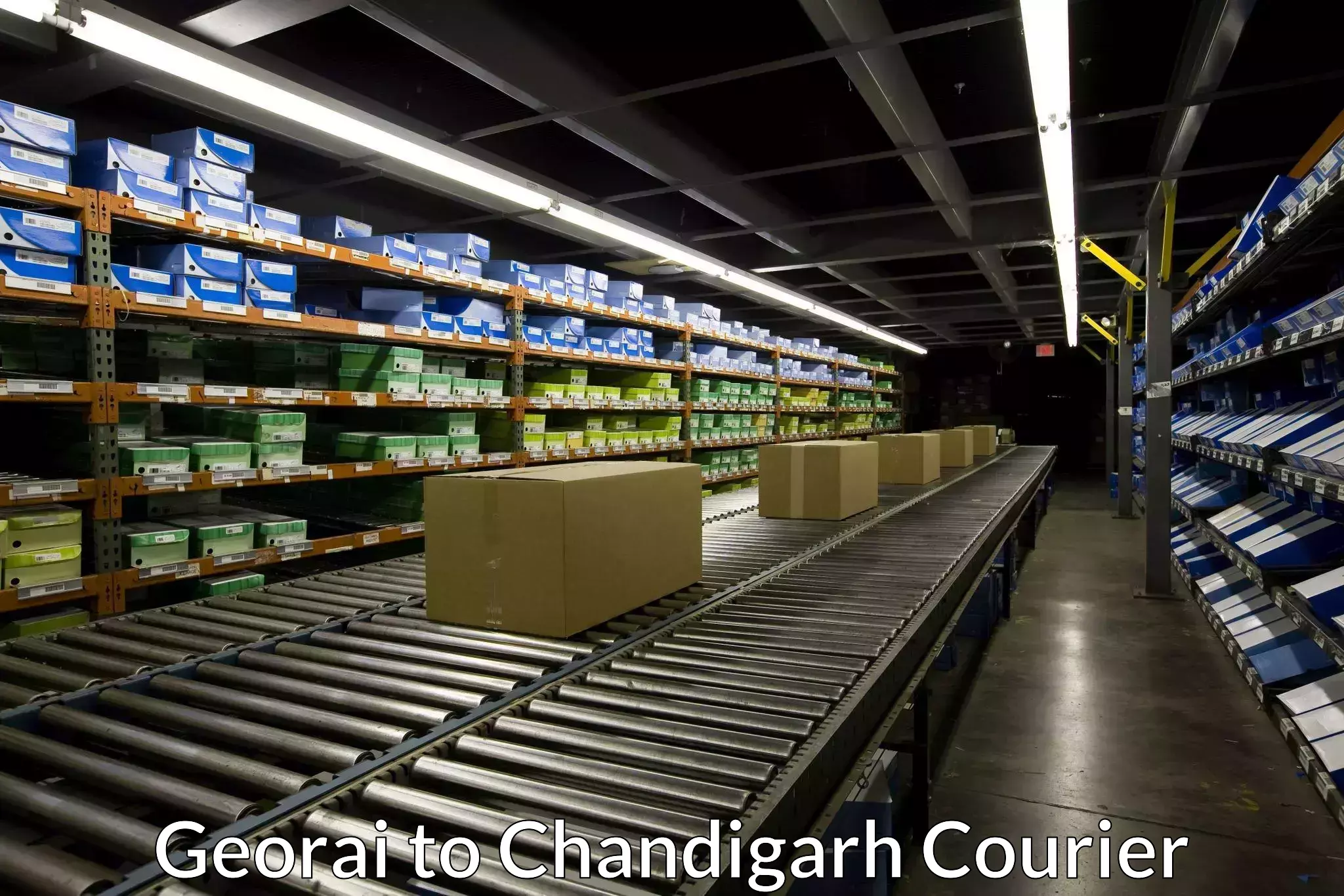 Quality courier partnerships Georai to Chandigarh