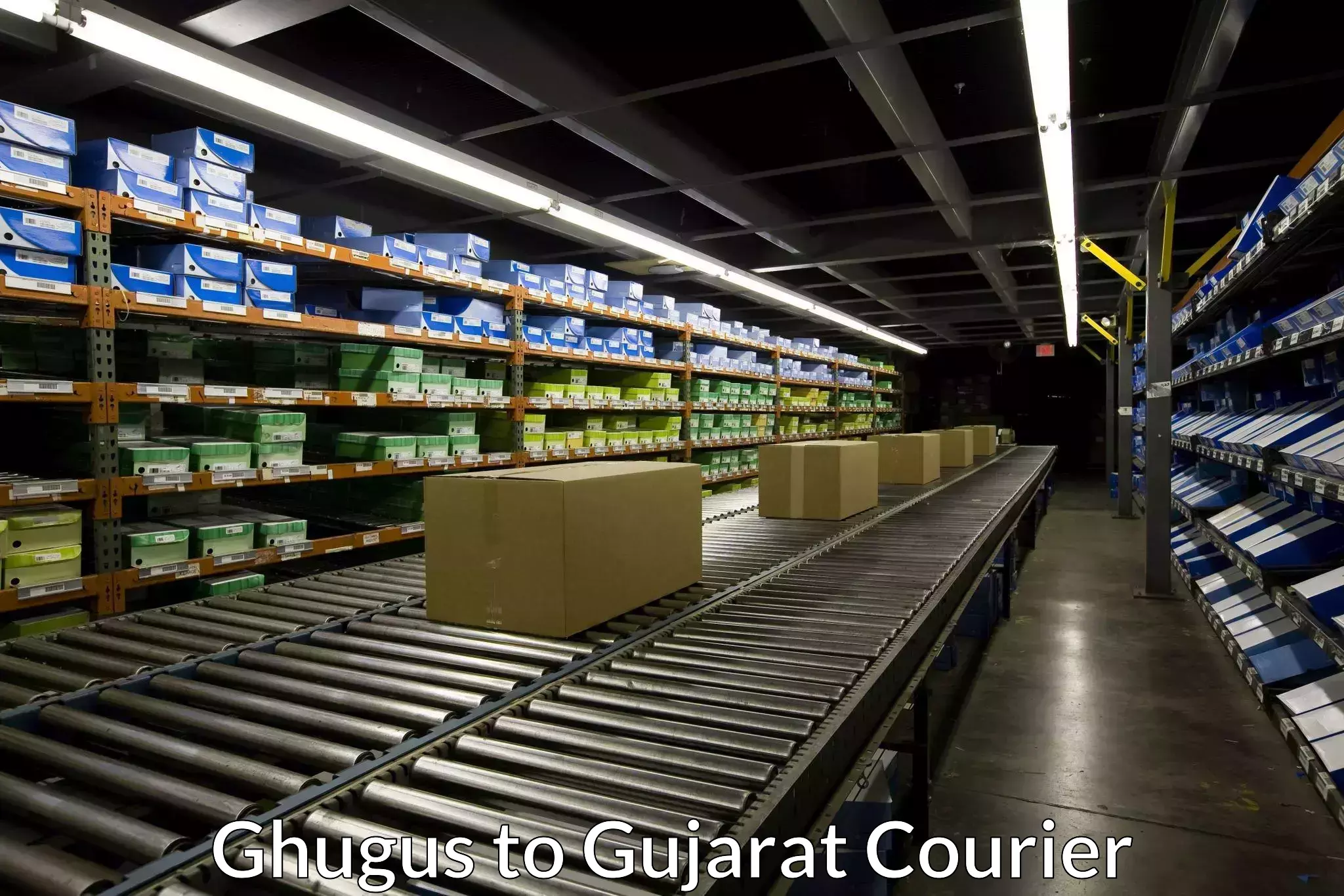 Courier service innovation Ghugus to Gujarat