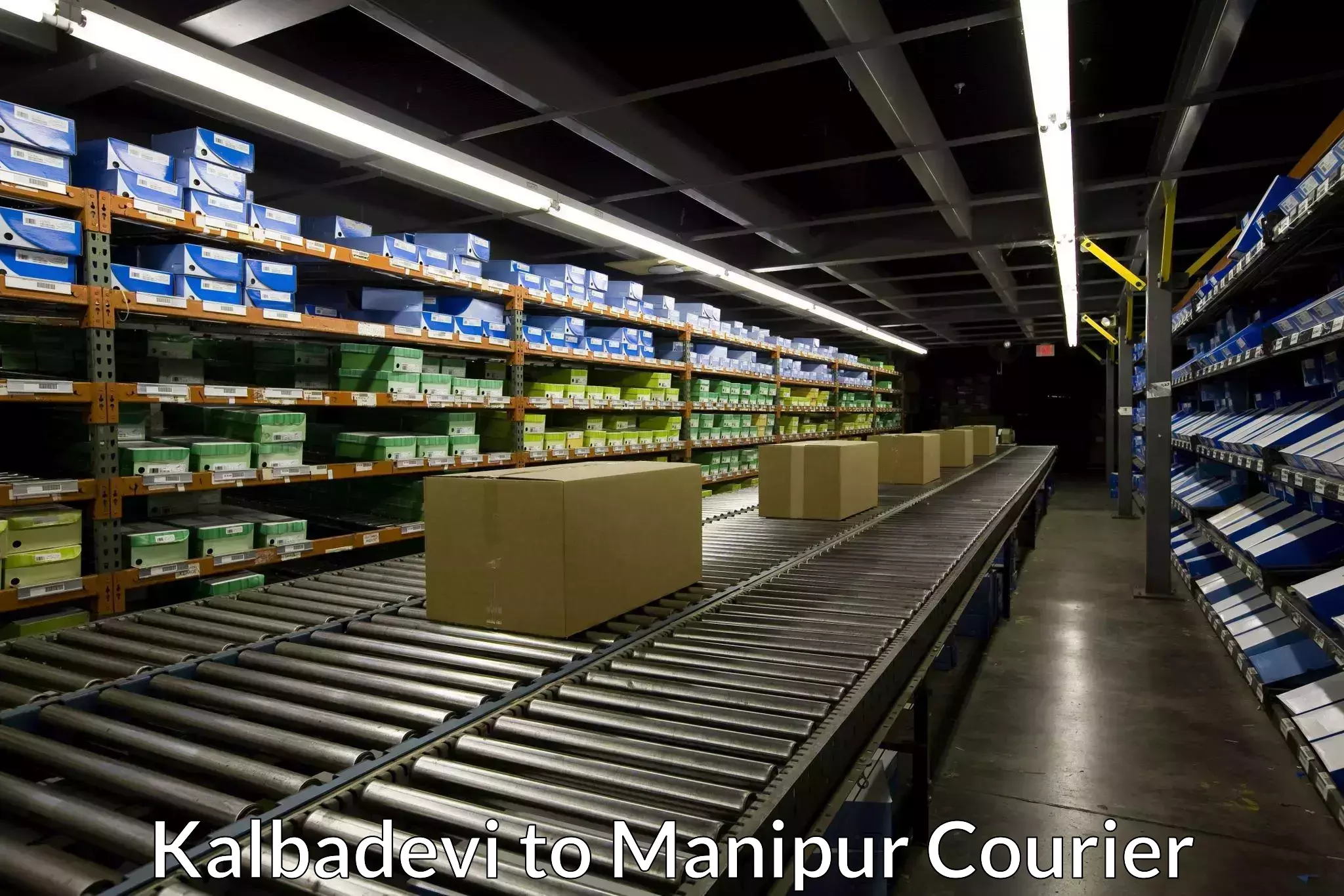 Automated parcel services Kalbadevi to NIT Manipur