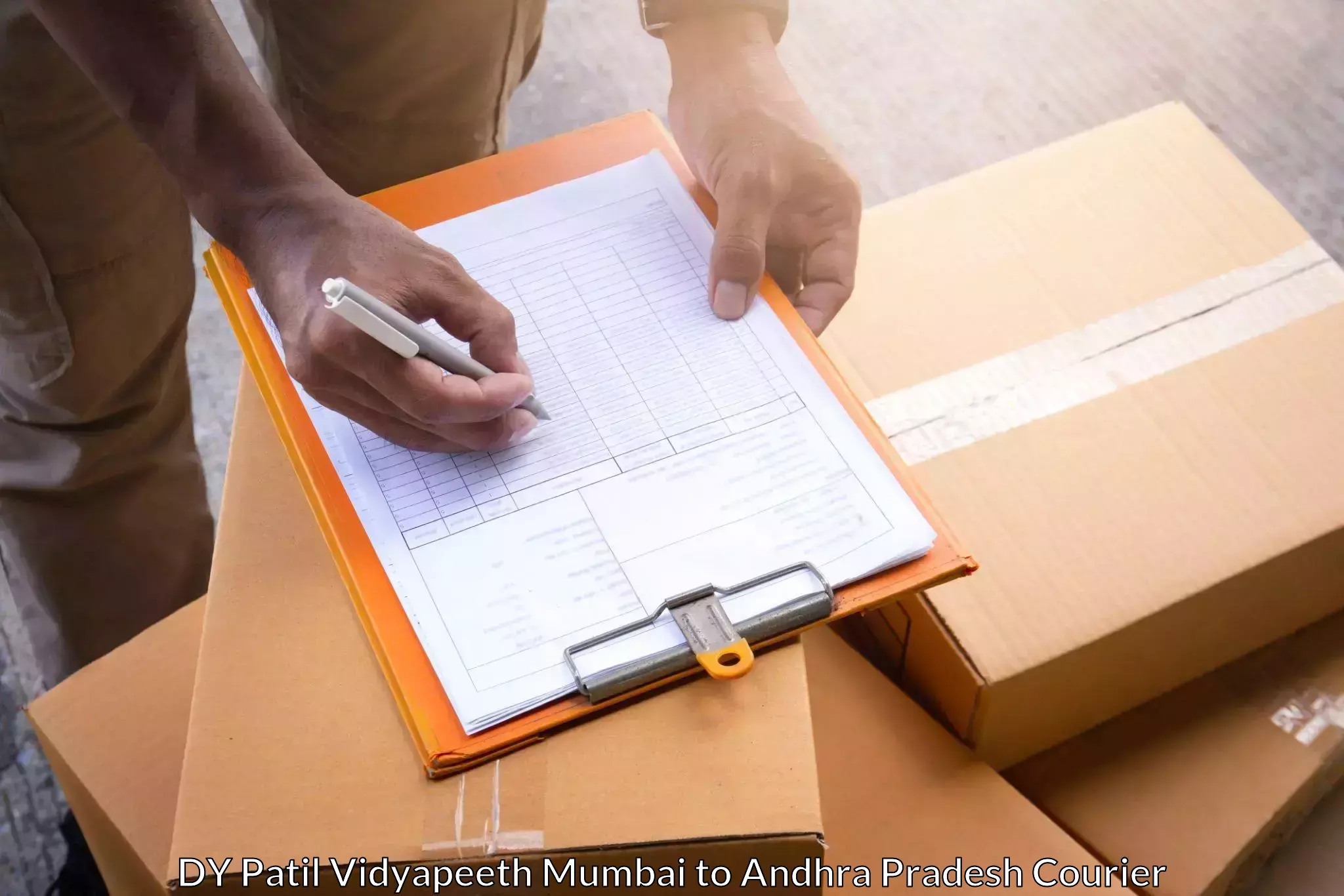 Express package delivery DY Patil Vidyapeeth Mumbai to Andhra Pradesh