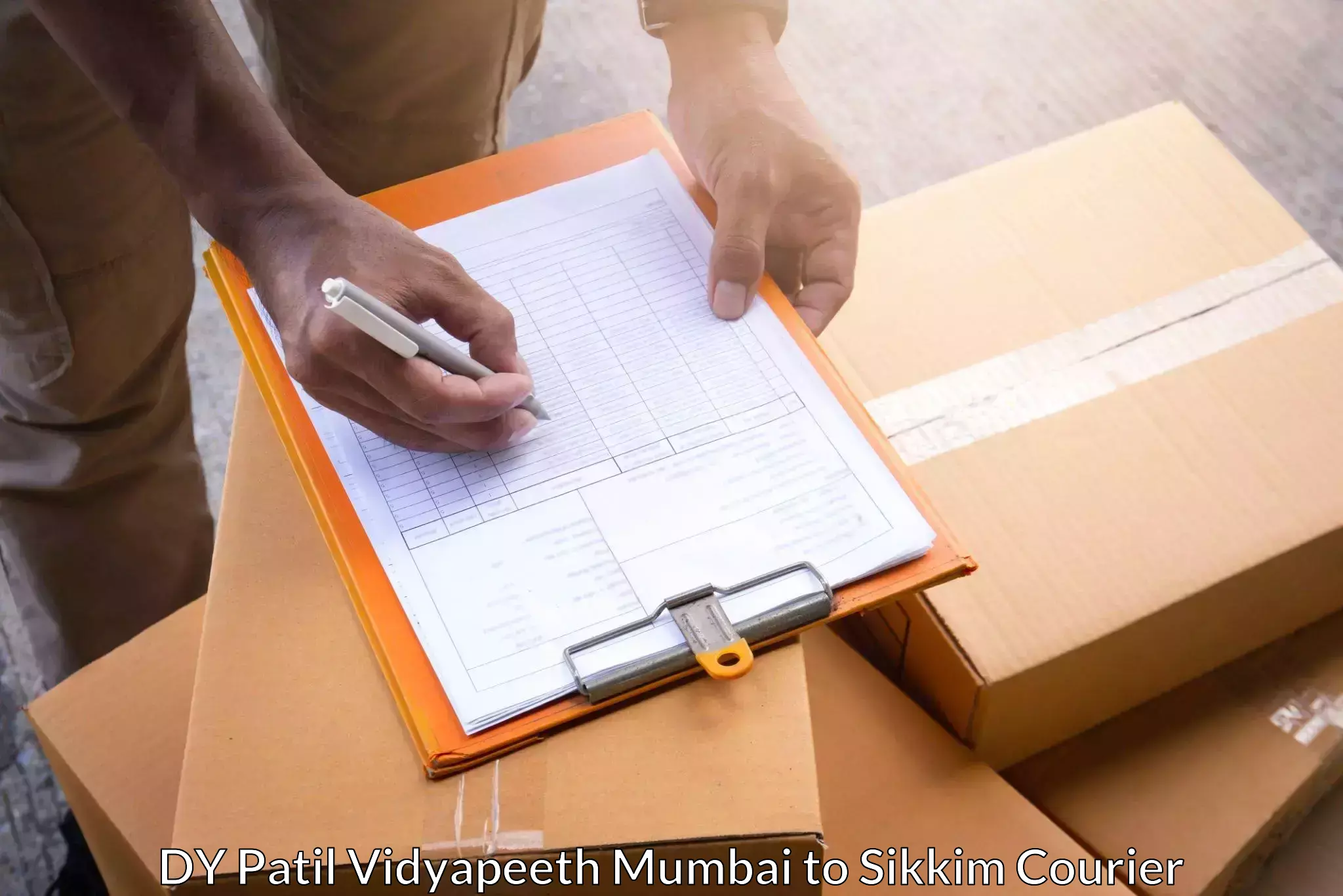 Reliable package handling DY Patil Vidyapeeth Mumbai to Jorethang