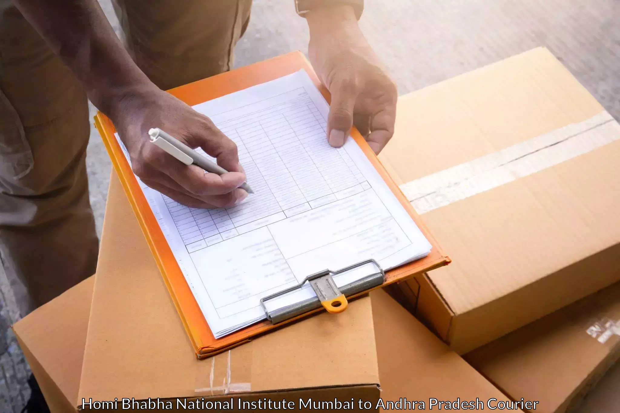 Fastest parcel delivery Homi Bhabha National Institute Mumbai to Andhra Pradesh