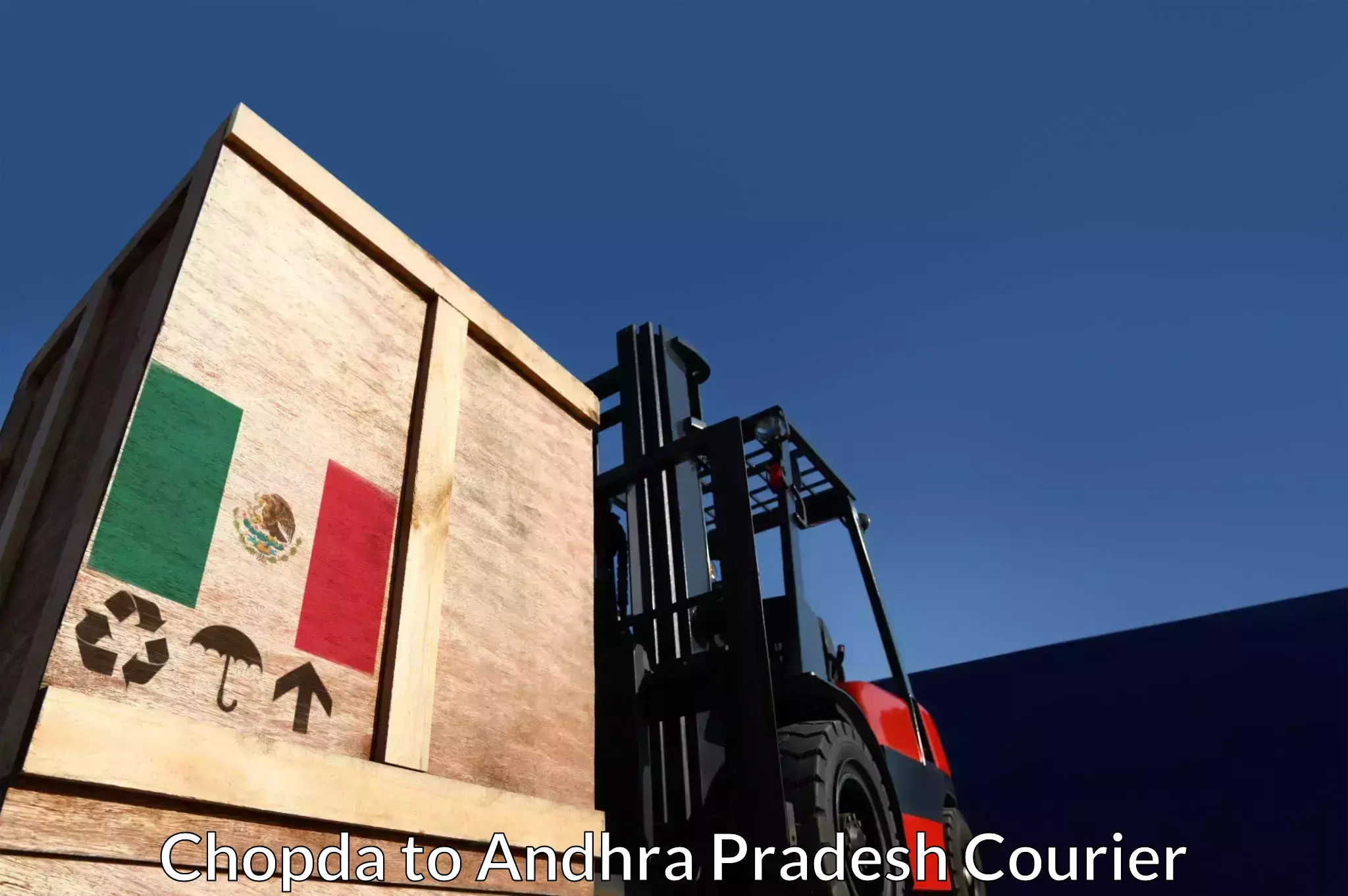 Advanced shipping network Chopda to Andhra Pradesh