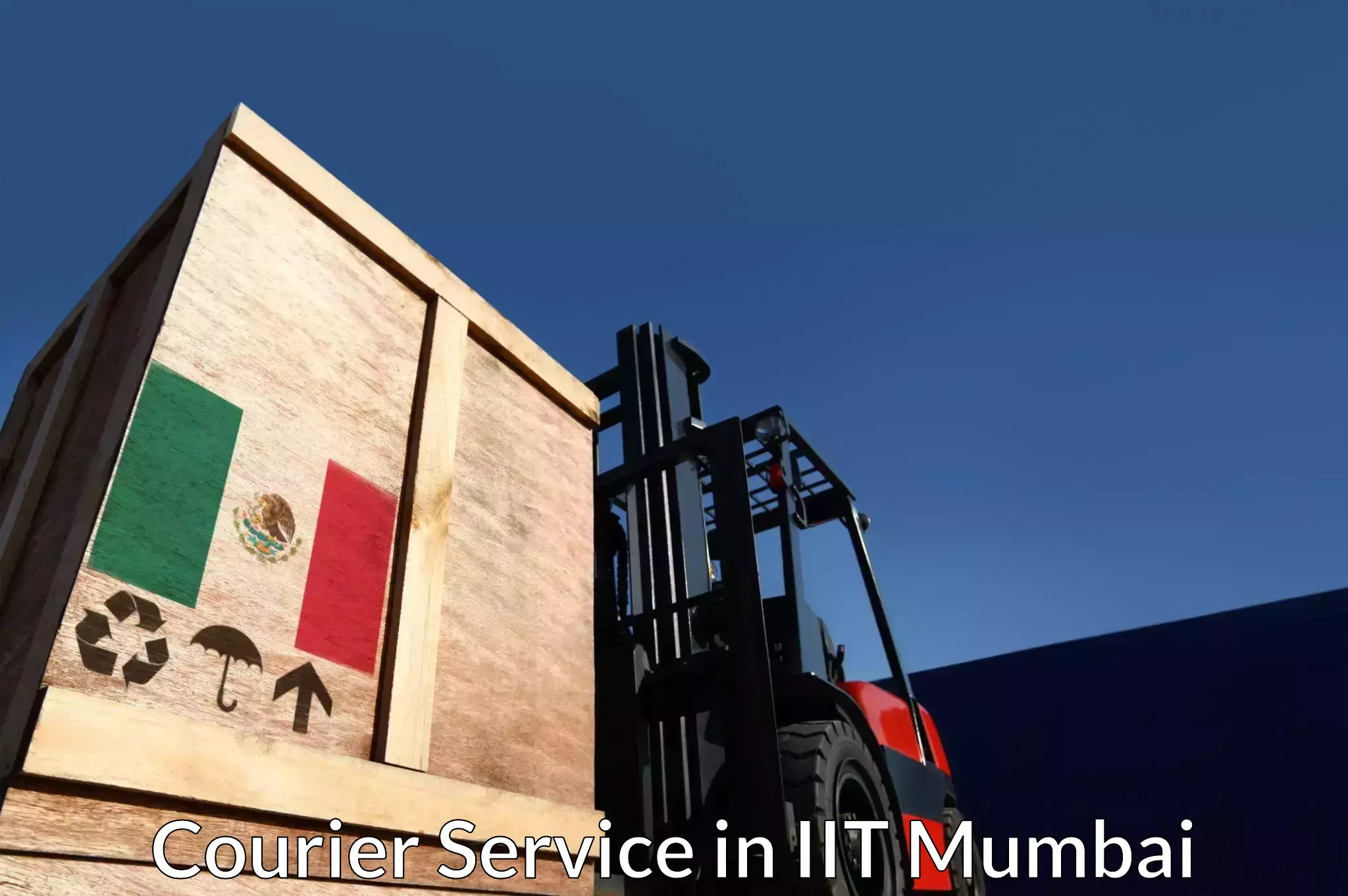 Comprehensive parcel tracking in IIT Mumbai
