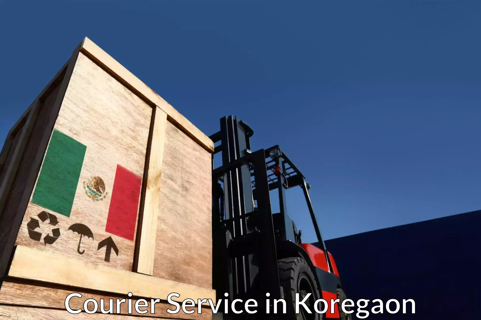 Secure shipping methods in Koregaon