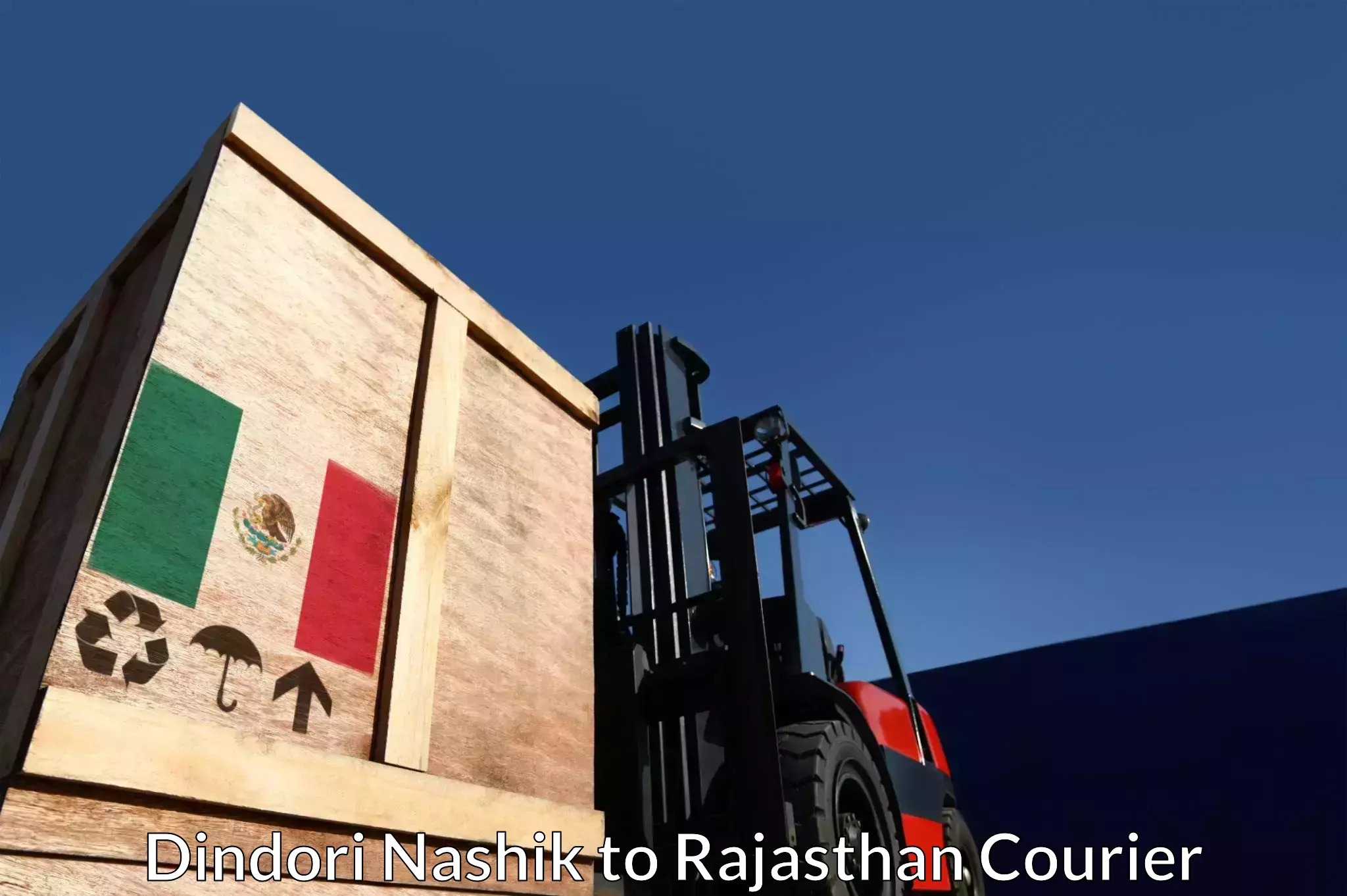 Nationwide shipping coverage in Dindori Nashik to Rajasthan