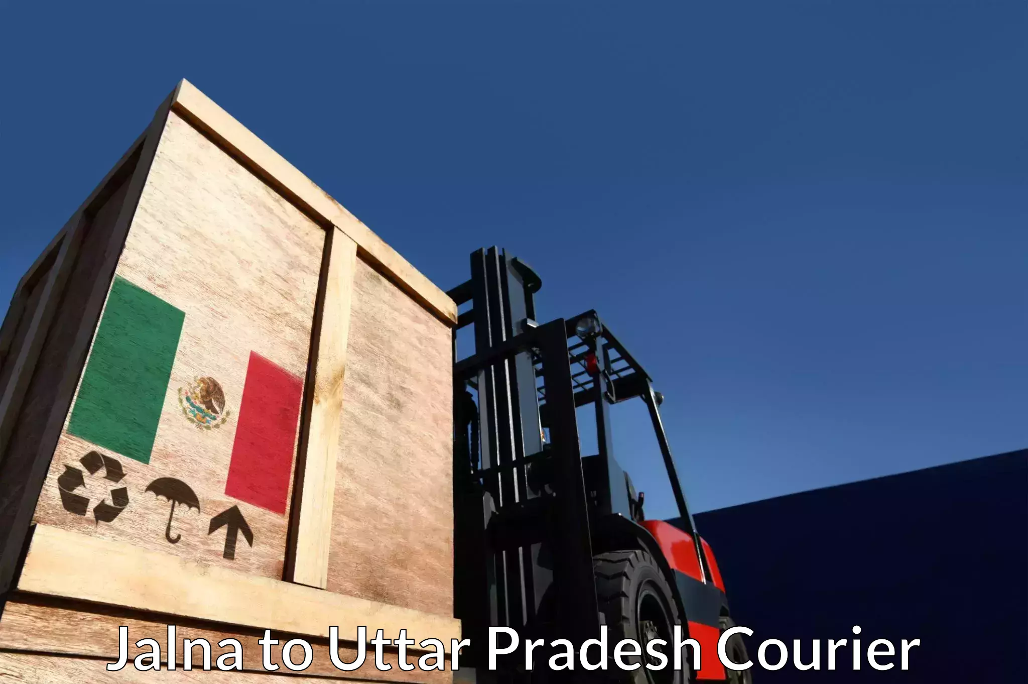 Courier rate comparison Jalna to Uttar Pradesh