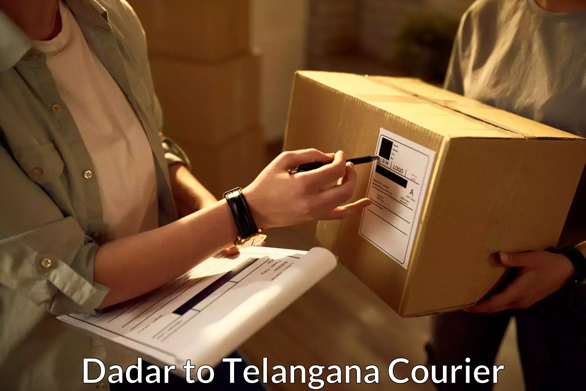 Smart parcel tracking Dadar to Dornakal