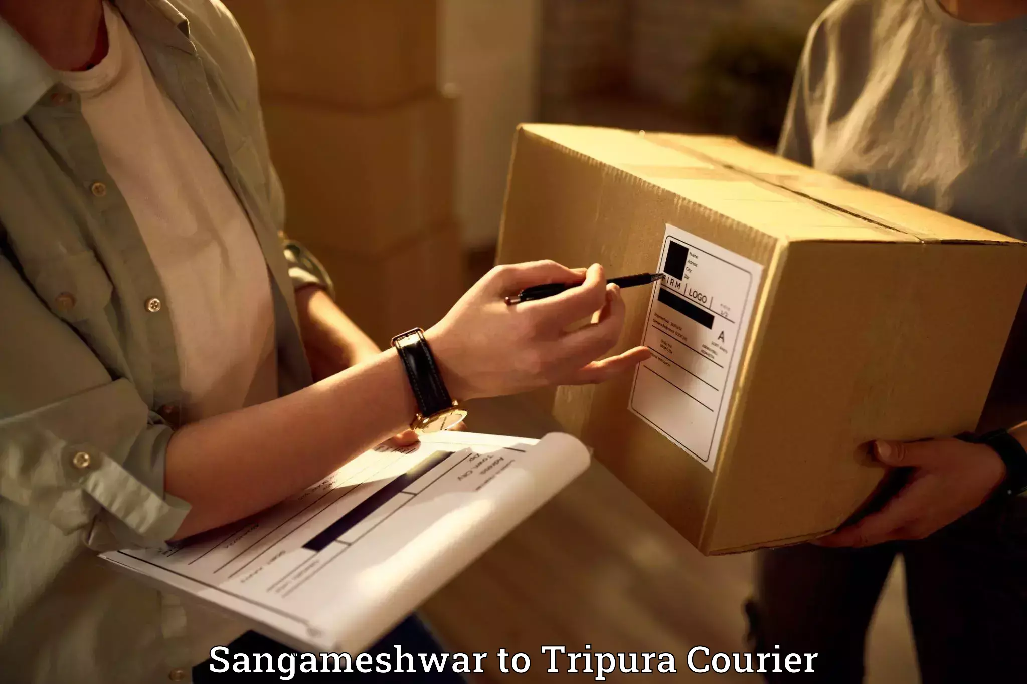 Premium furniture transport in Sangameshwar to Manughat