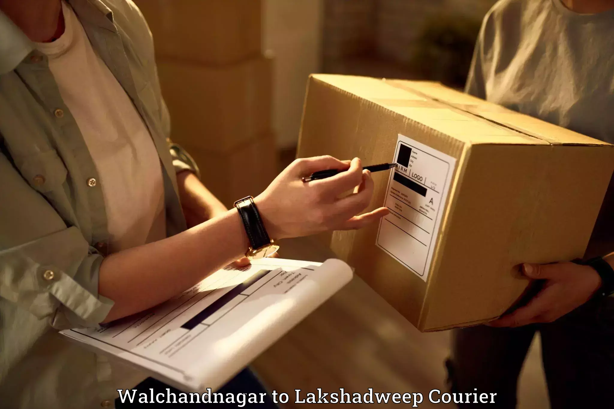 Furniture moving specialists Walchandnagar to Lakshadweep