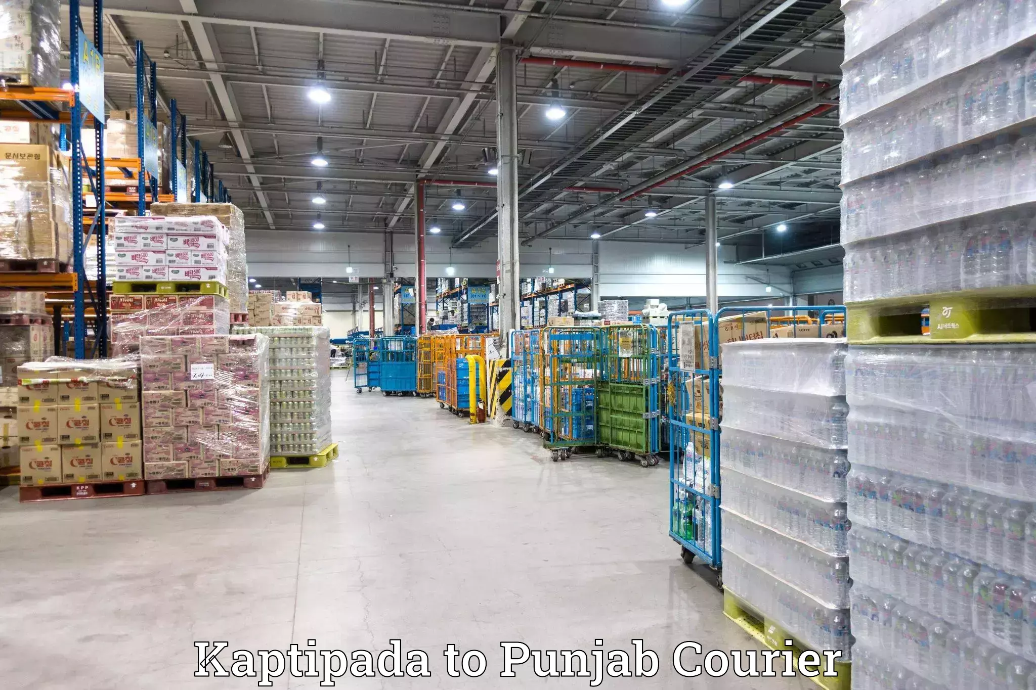 Comprehensive relocation services Kaptipada to Thapar Institute of Engineering and Technology Patiala