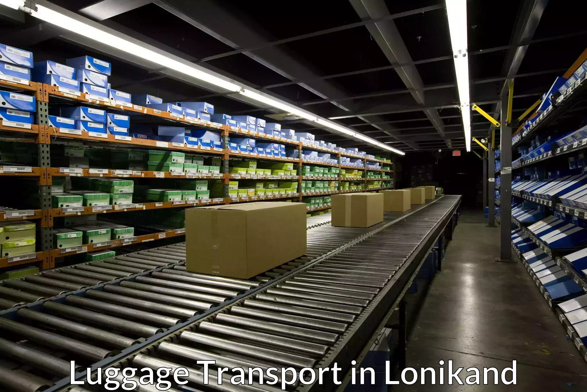 Baggage transport network in Lonikand