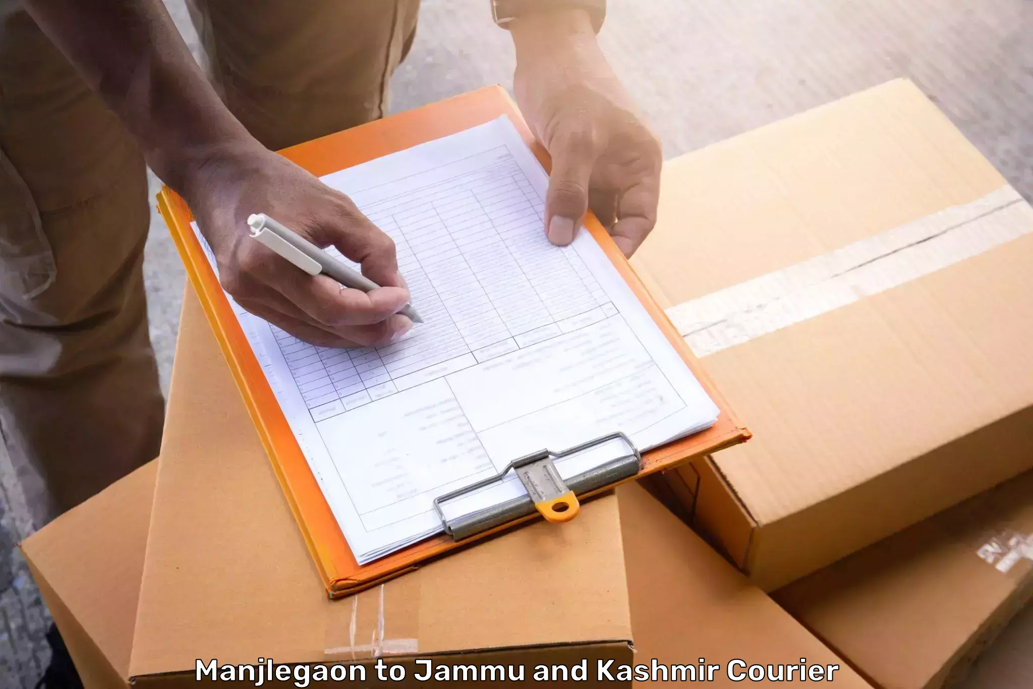Online luggage shipping booking Manjlegaon to Billawar