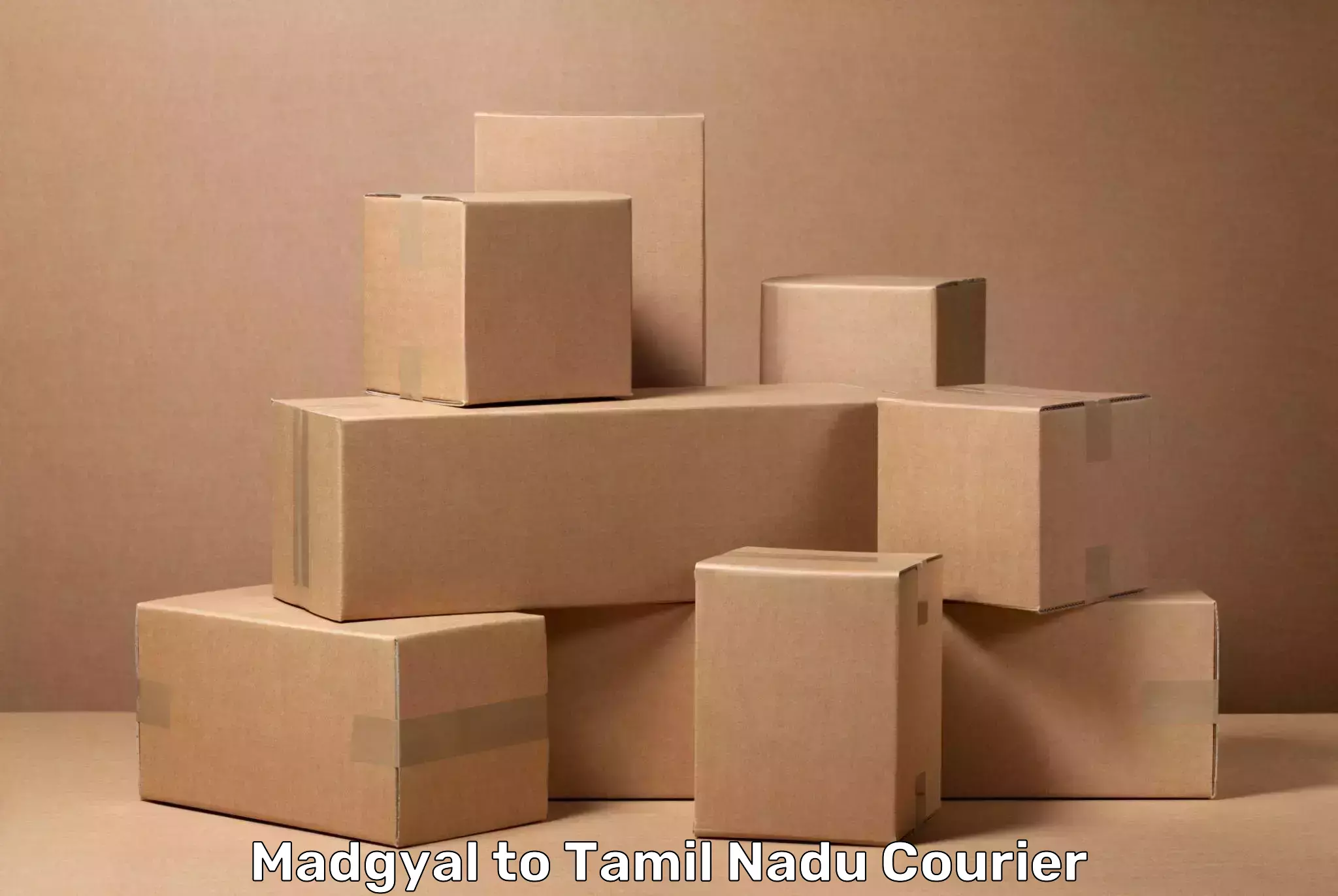 Instant baggage transport quote Madgyal to Kunnathur