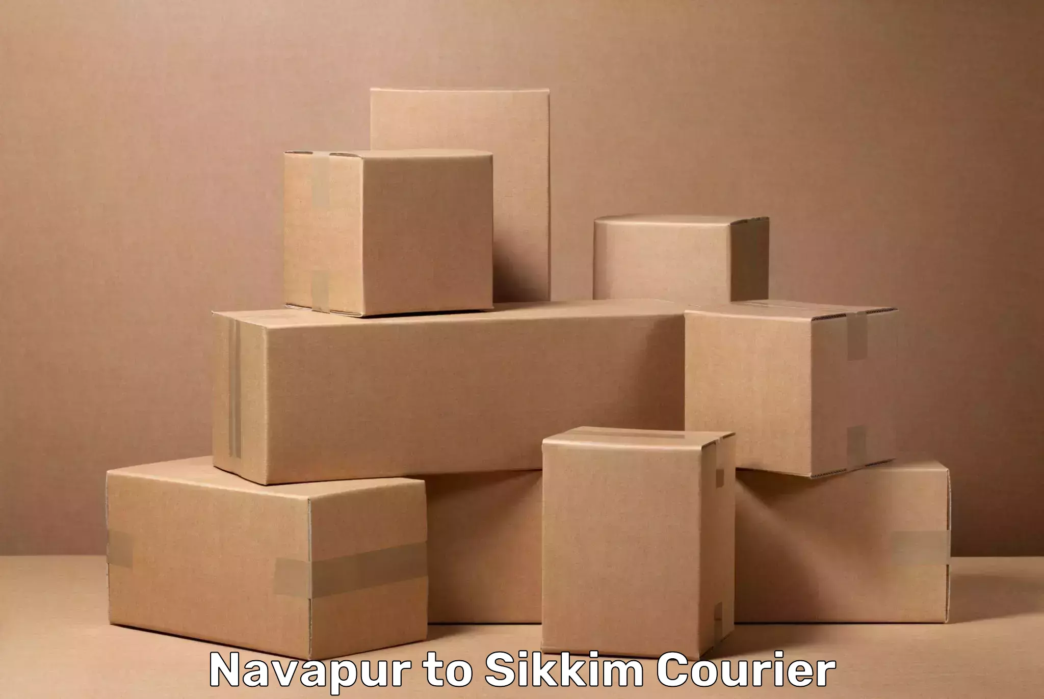 Short distance baggage courier in Navapur to Singtam