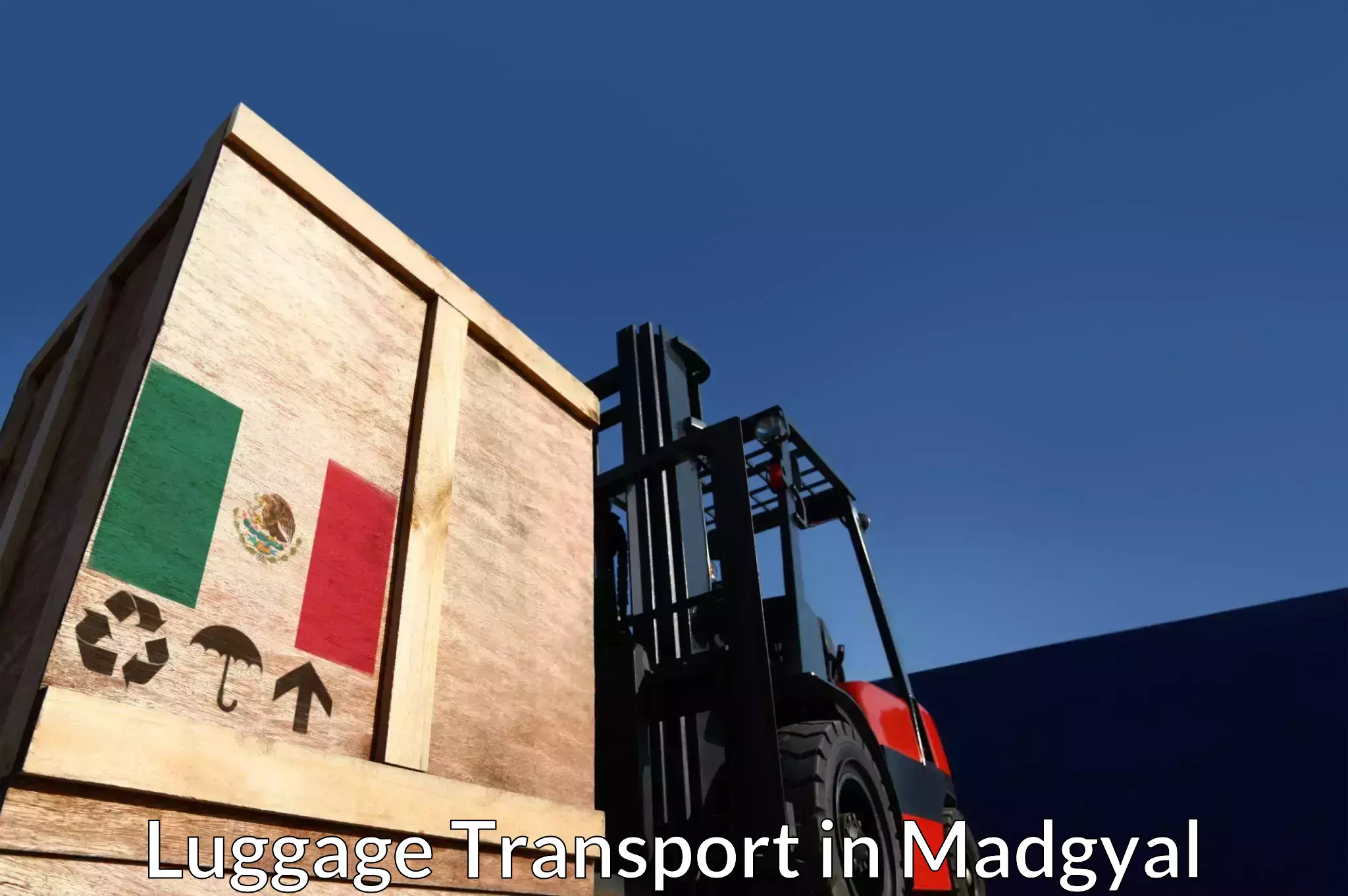 Luggage shipping management in Madgyal