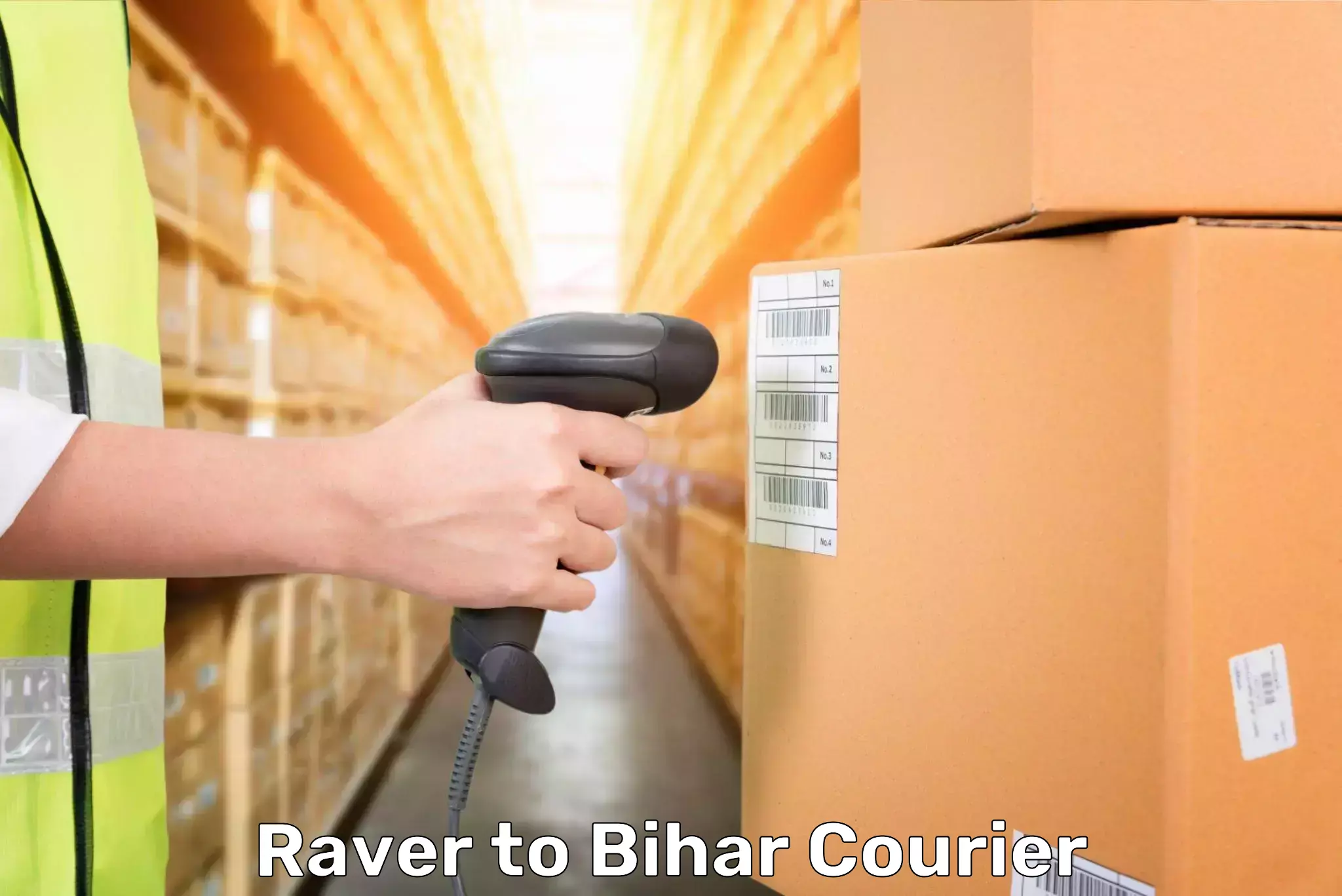 Baggage shipping schedule Raver to Bhawanipur Rajdham