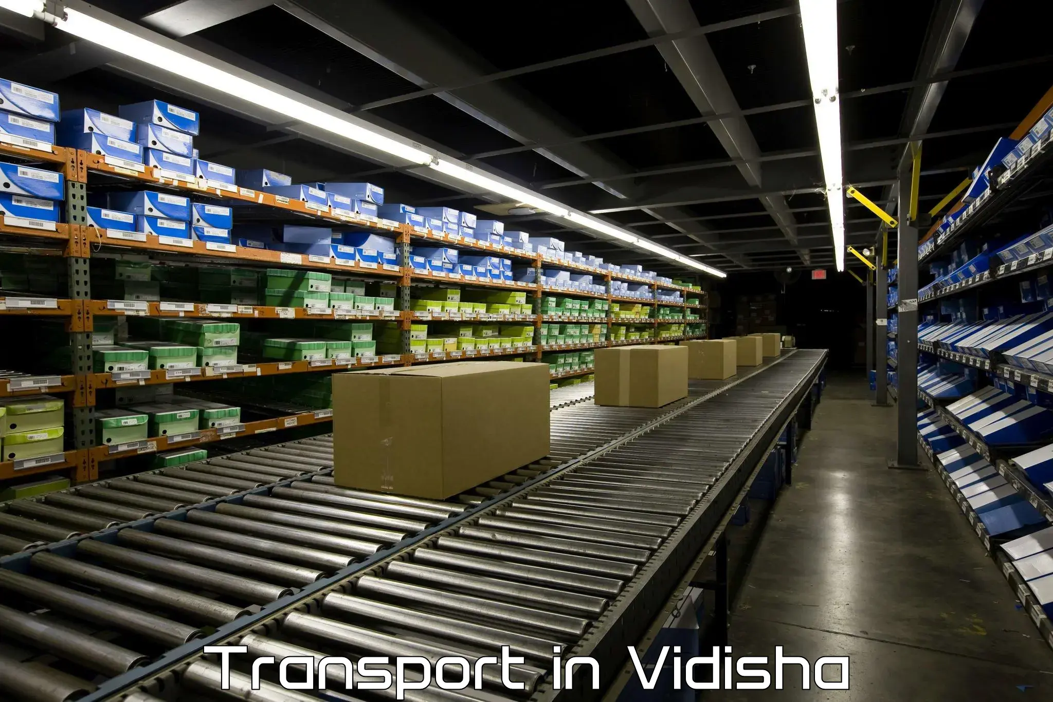 Daily parcel service transport in Vidisha