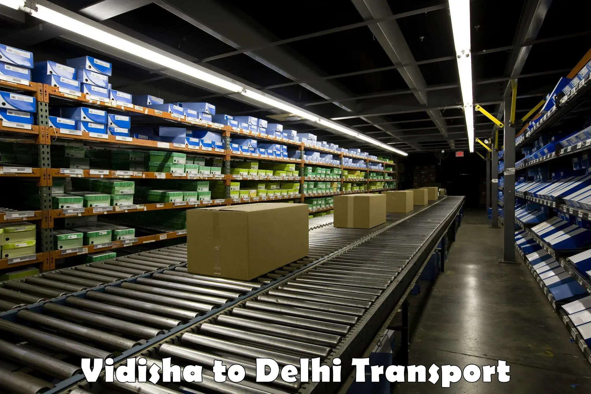 Daily parcel service transport Vidisha to Lodhi Road