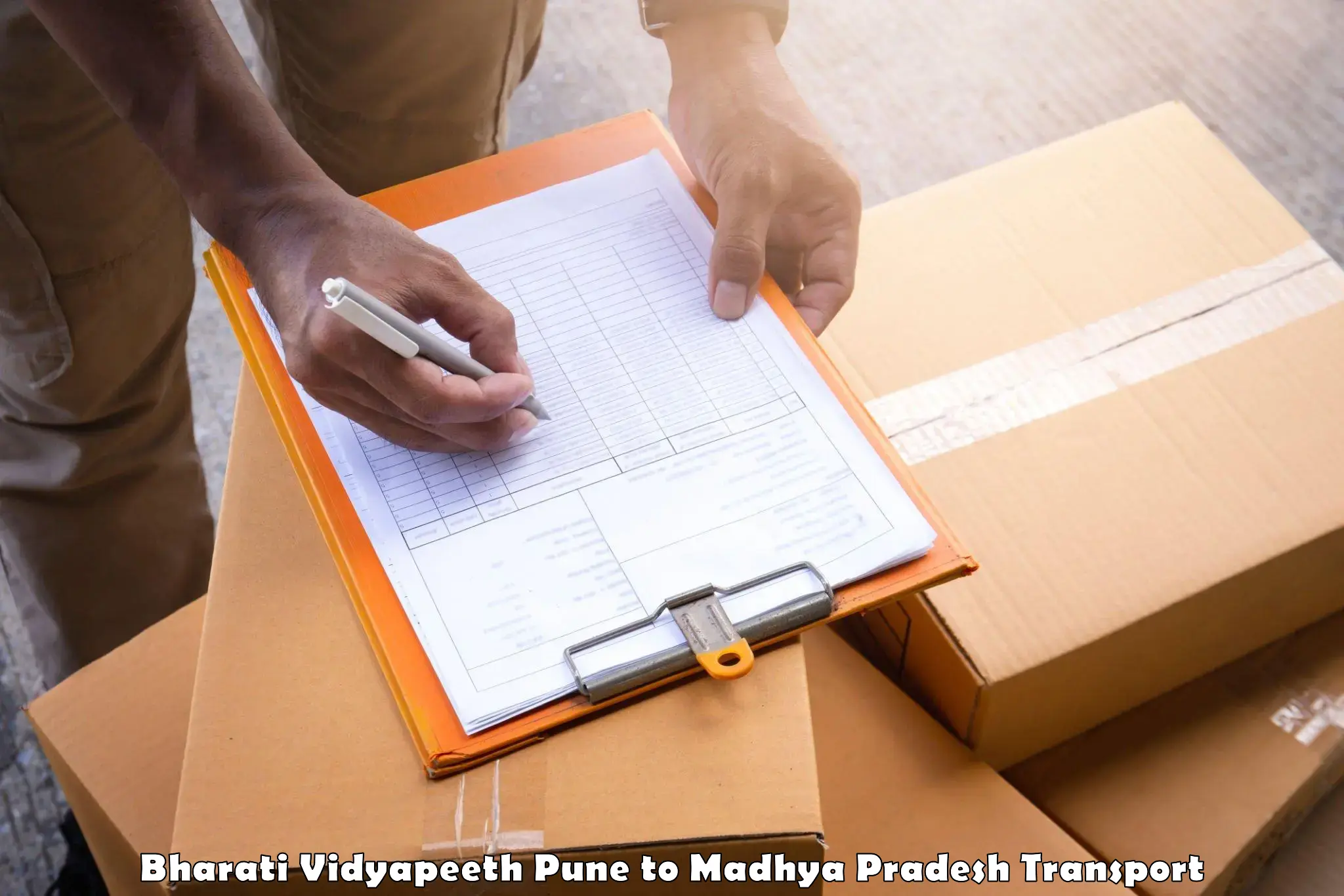 International cargo transportation services Bharati Vidyapeeth Pune to Tikamgarh