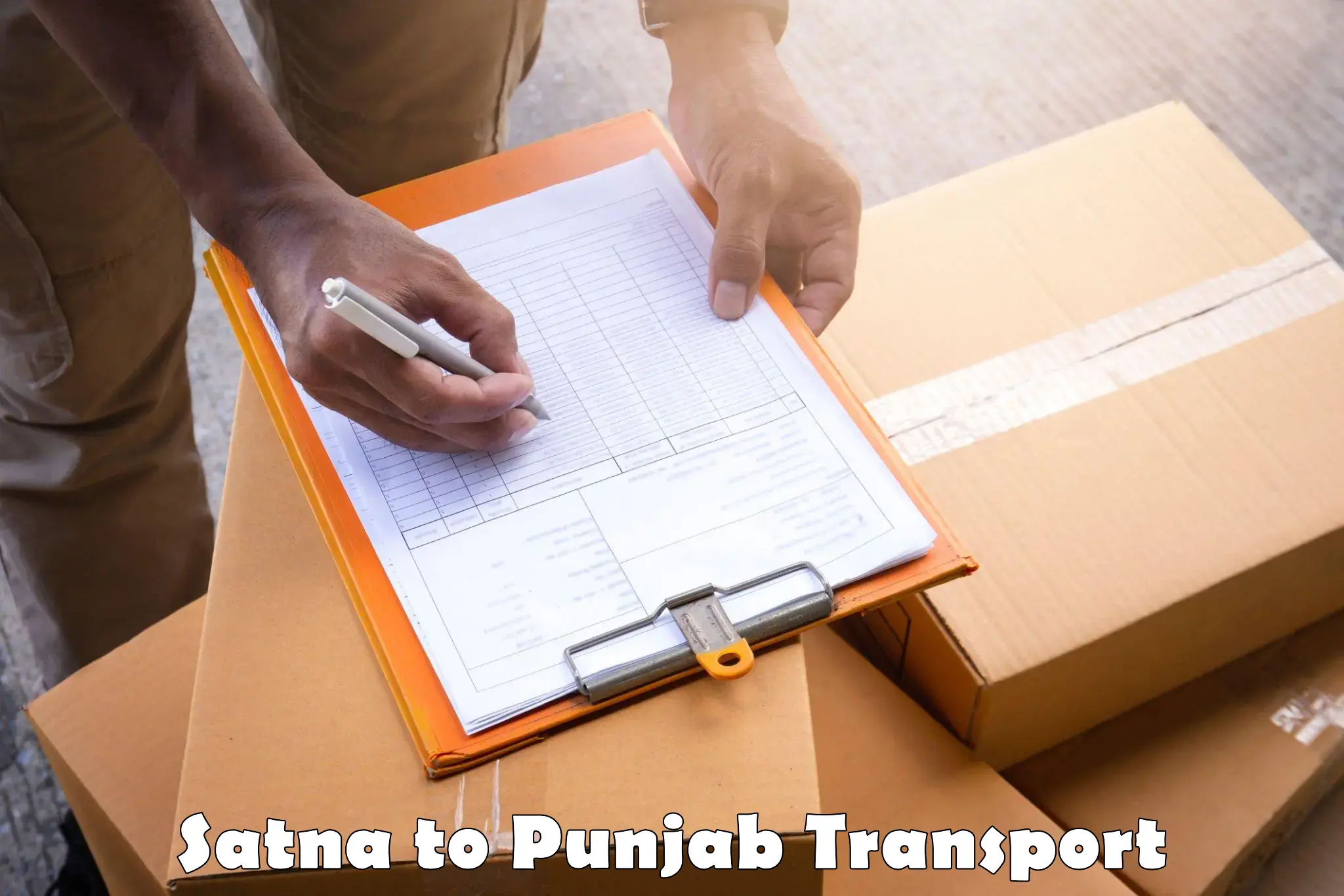 Cargo transport services Satna to IIT Ropar