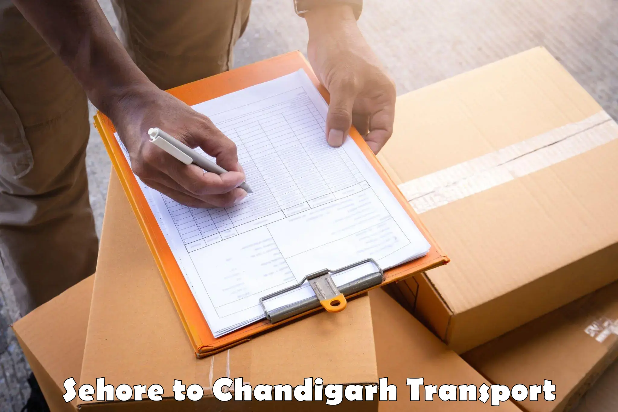 Best transport services in India Sehore to Panjab University Chandigarh