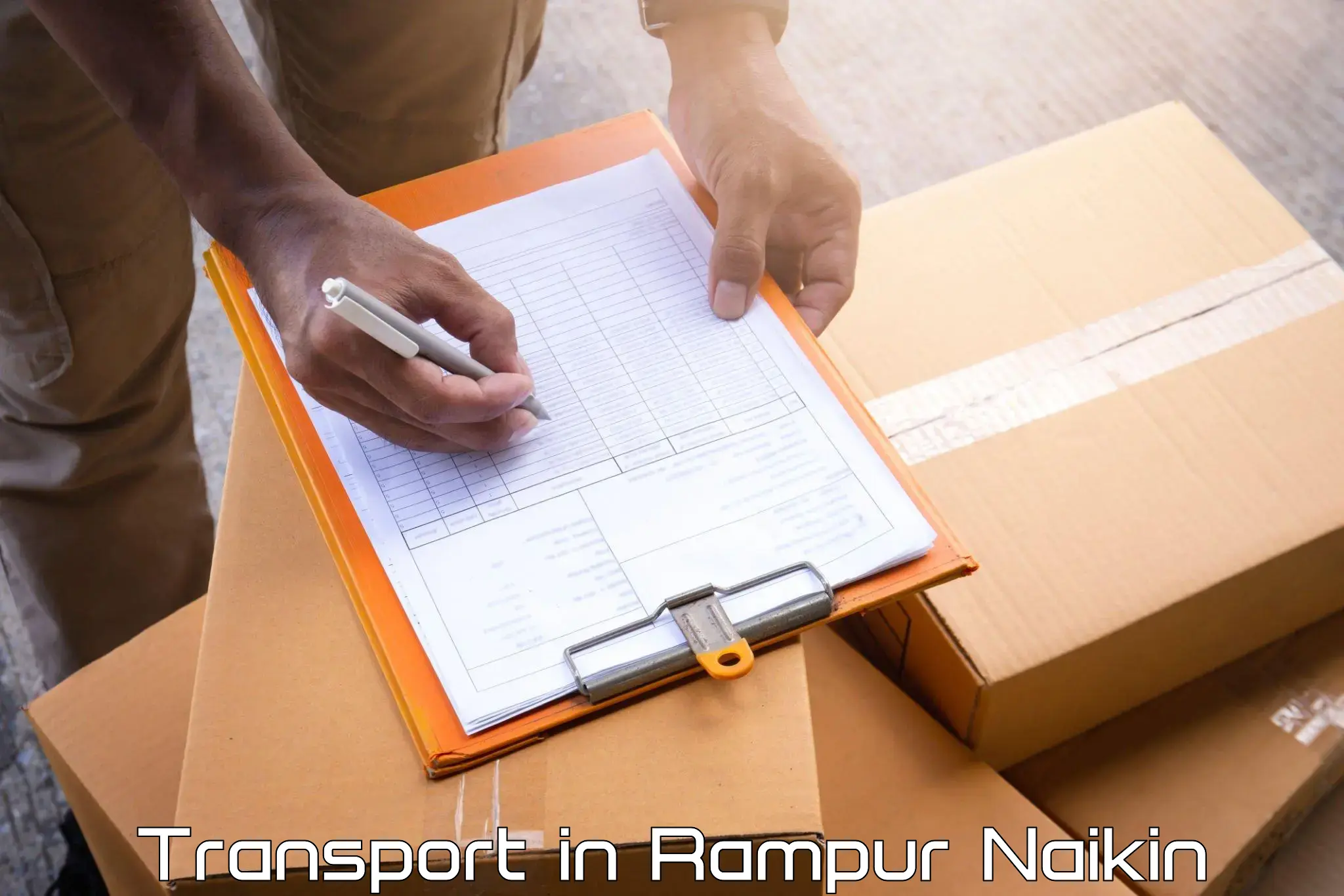 Cargo train transport services in Rampur Naikin