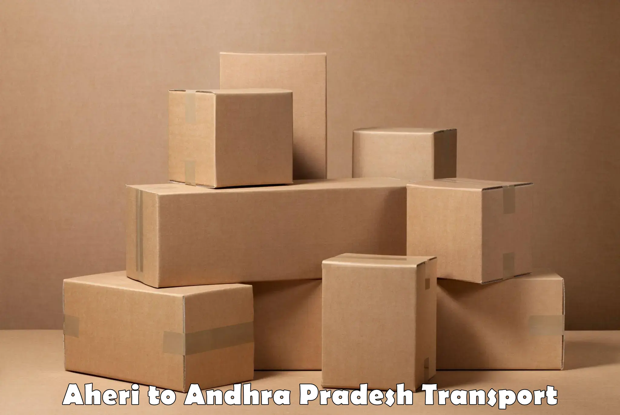 Luggage transport services Aheri to Guntur