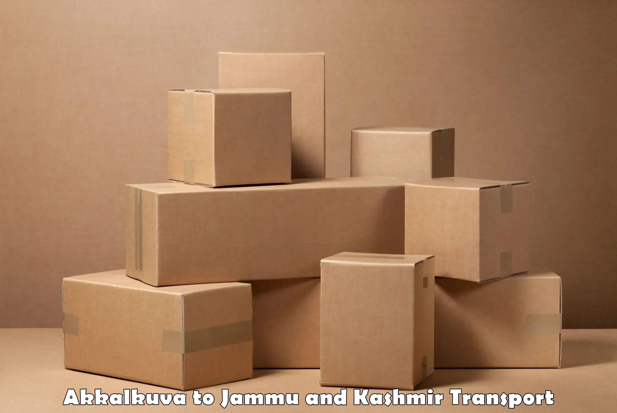 Goods transport services Akkalkuva to Kathua