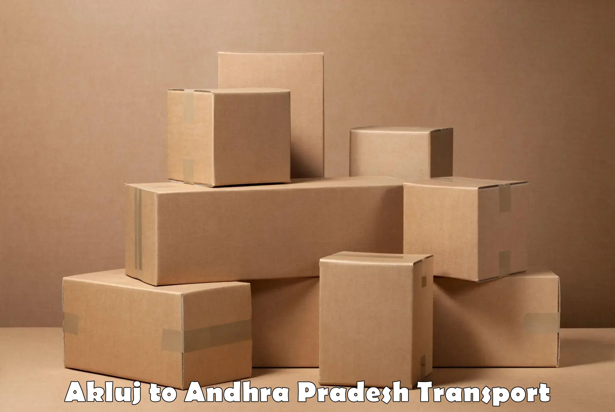 Container transport service Akluj to Madanapalle