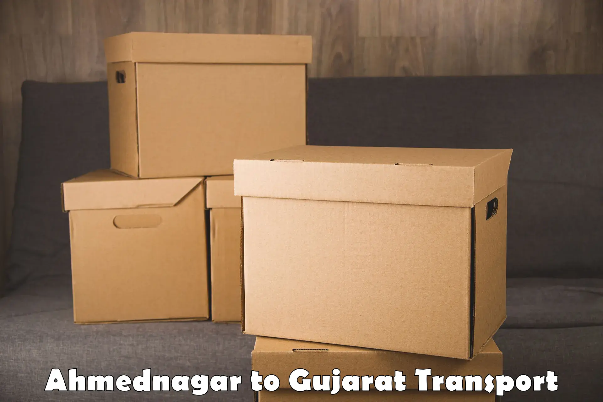 Transport shared services in Ahmednagar to Gandhinagar