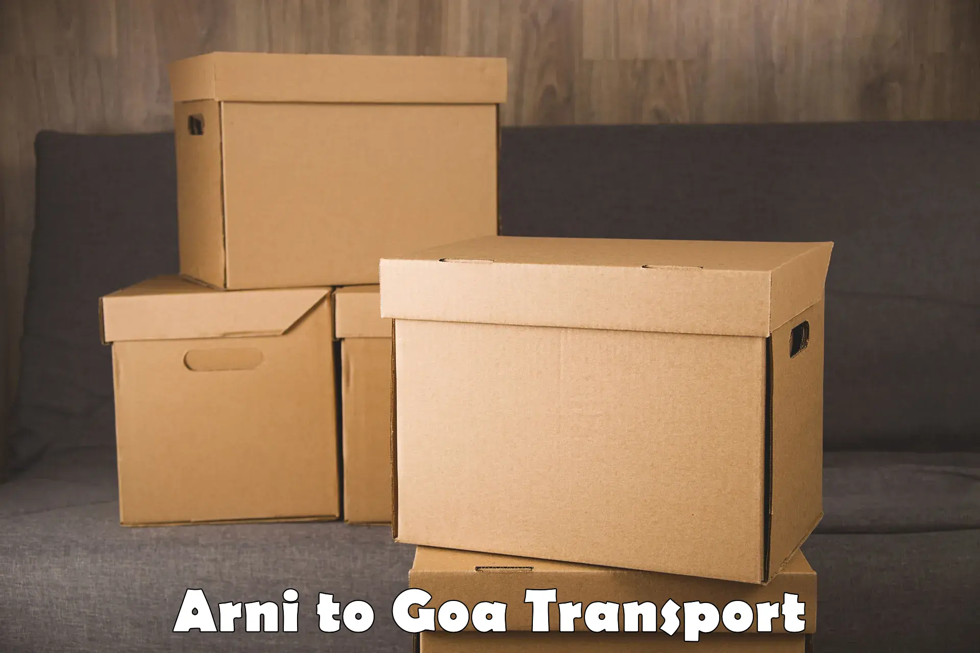 Scooty parcel Arni to Bicholim