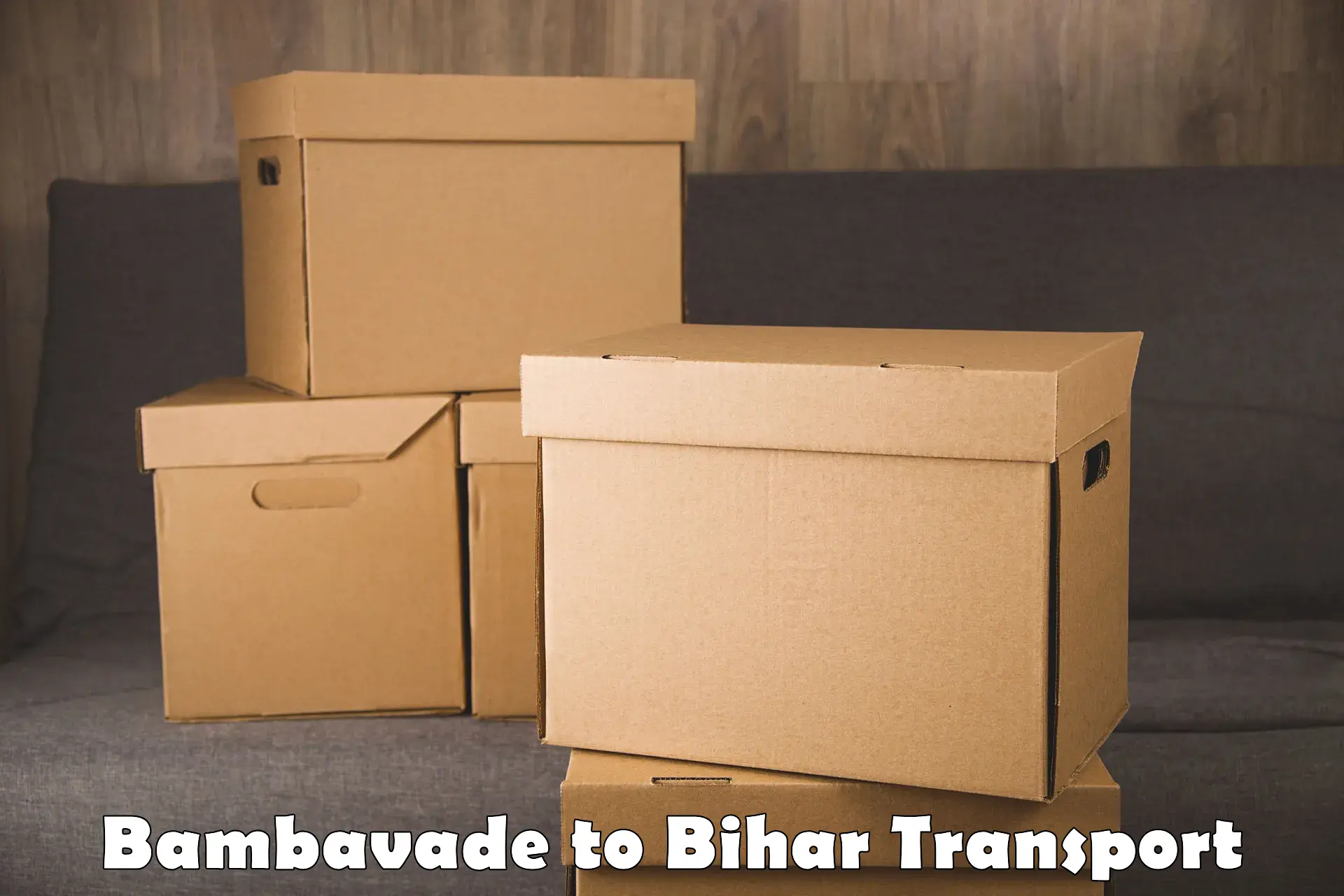 Container transport service Bambavade to Biraul