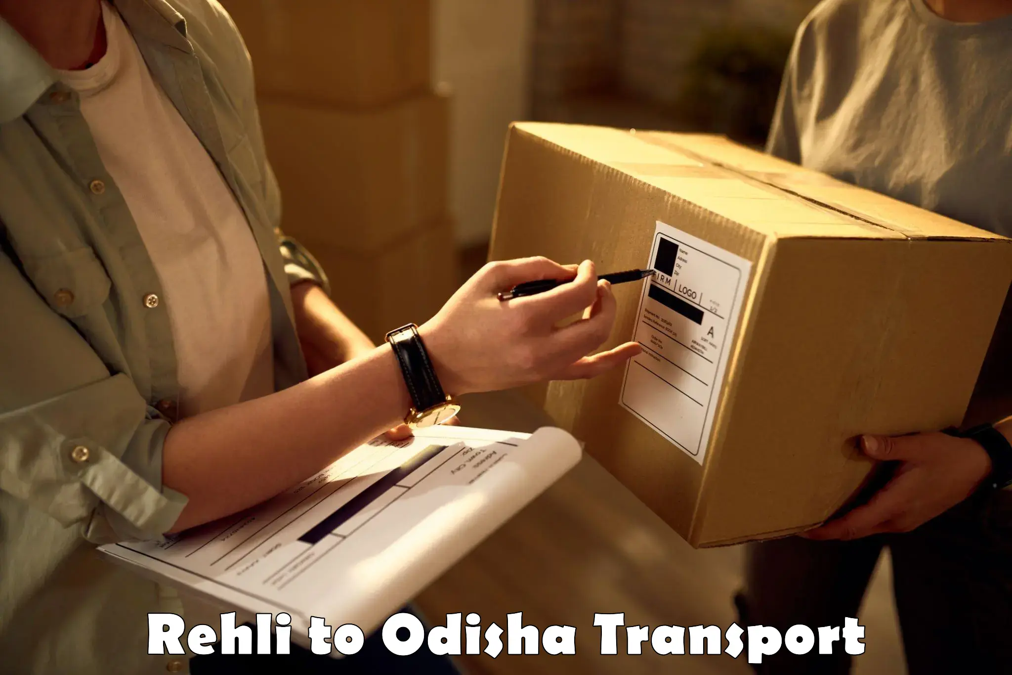 International cargo transportation services Rehli to Sonepur Subarnapur