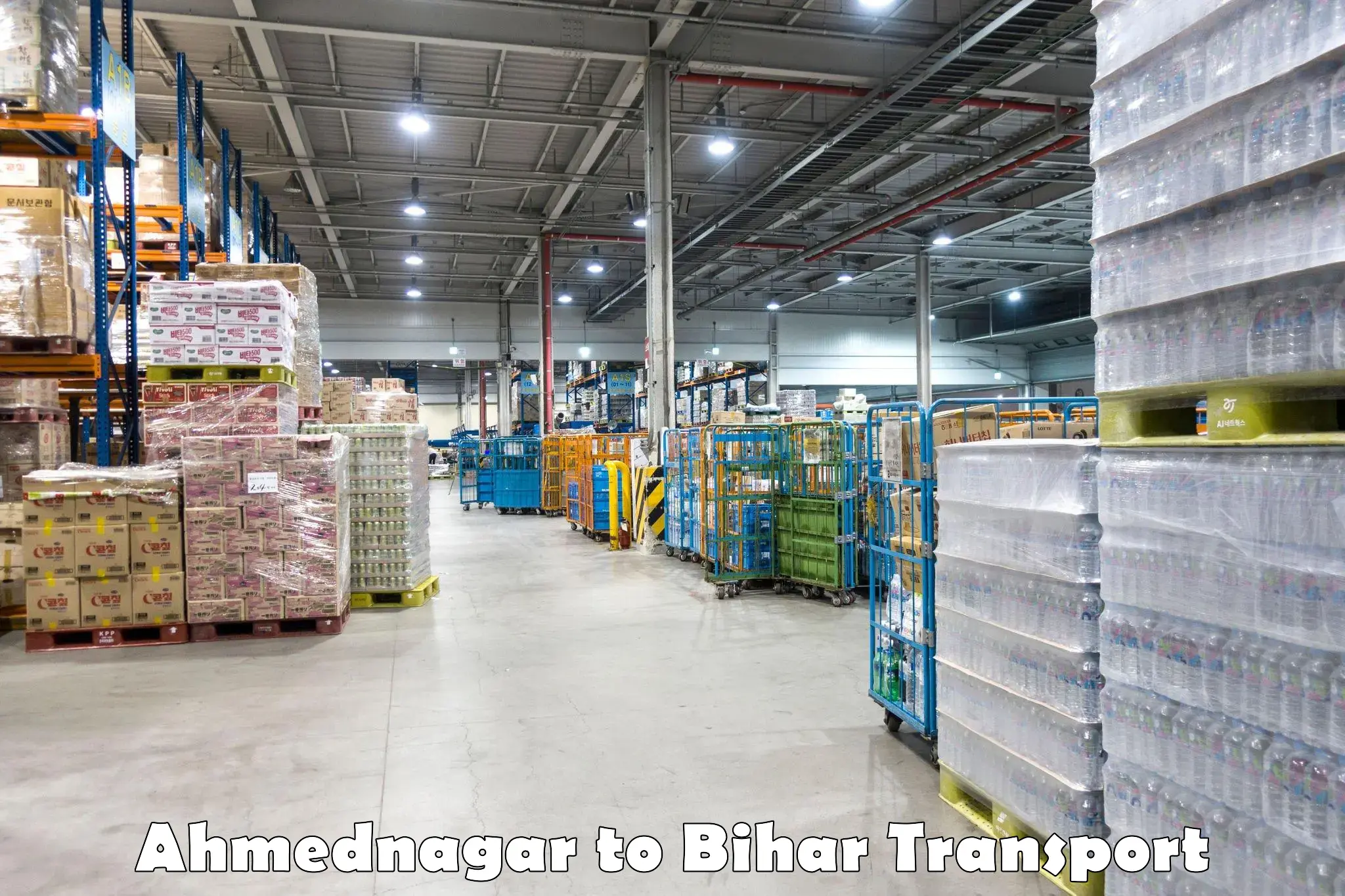 Air cargo transport services Ahmednagar to Bagaha