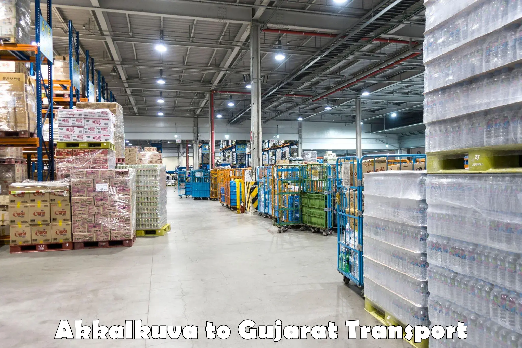 Material transport services Akkalkuva to Vapi