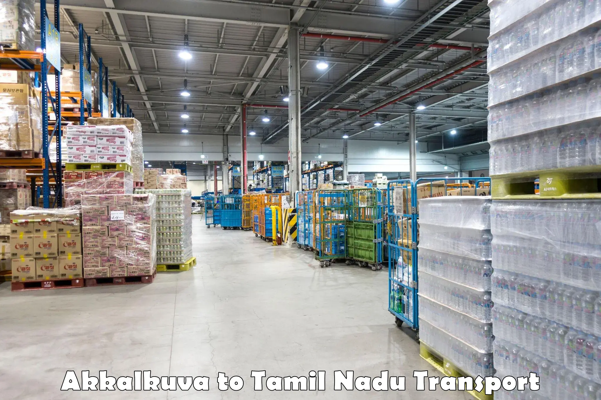 Goods delivery service Akkalkuva to Parangimalai